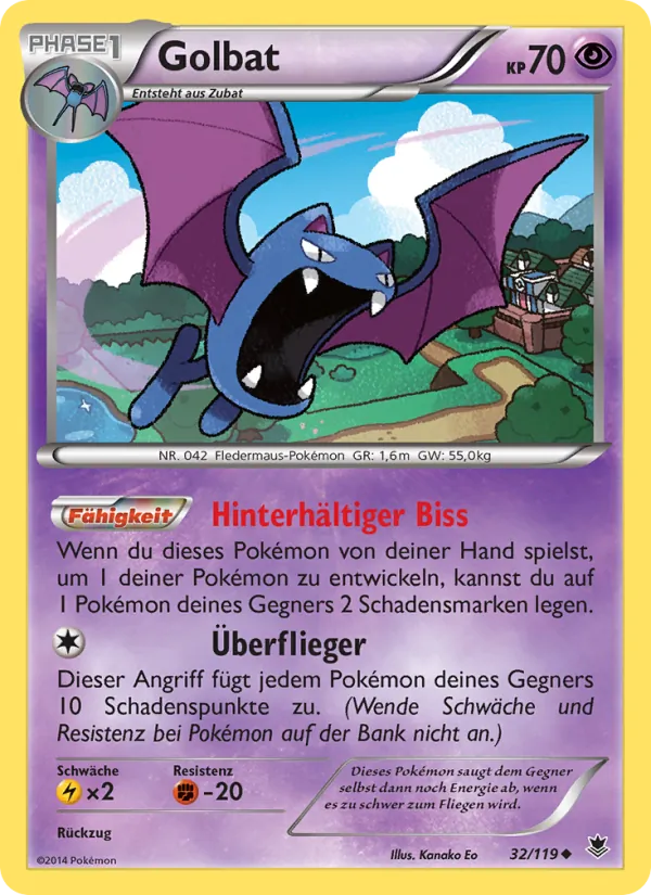 Golbat Phantomkräfte 32/119