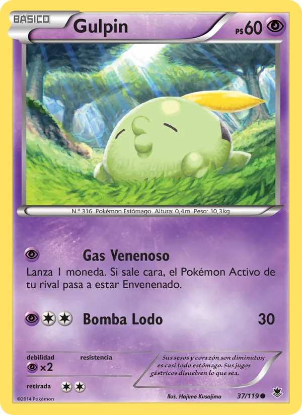 Gulpin Fuerzas Fantasmales 37/119