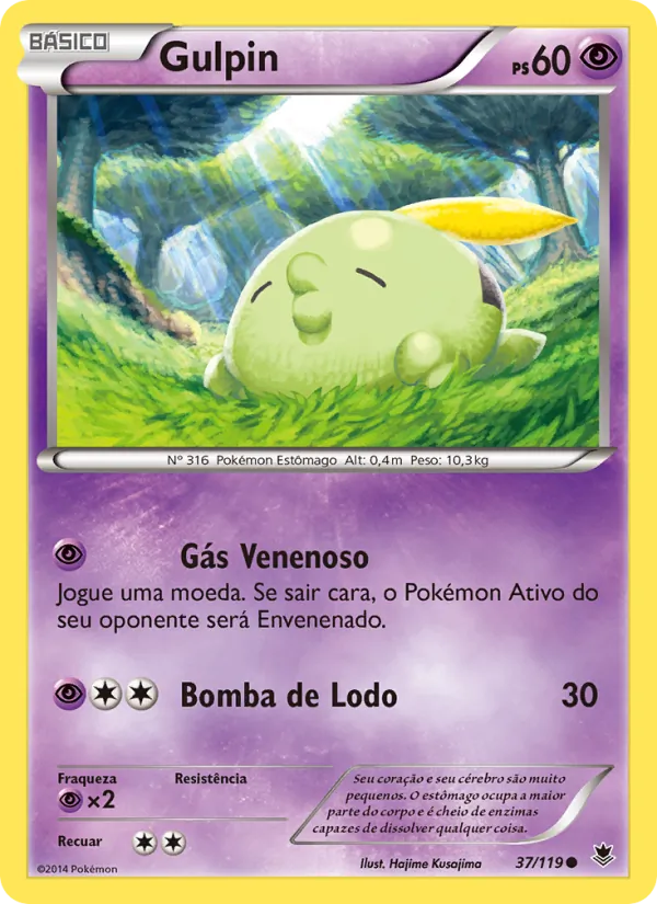 Gulpin Força Fantasma 37/119