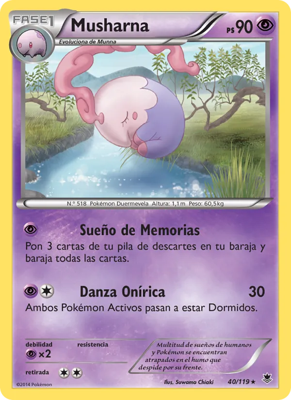 Musharna Fuerzas Fantasmales 40/119