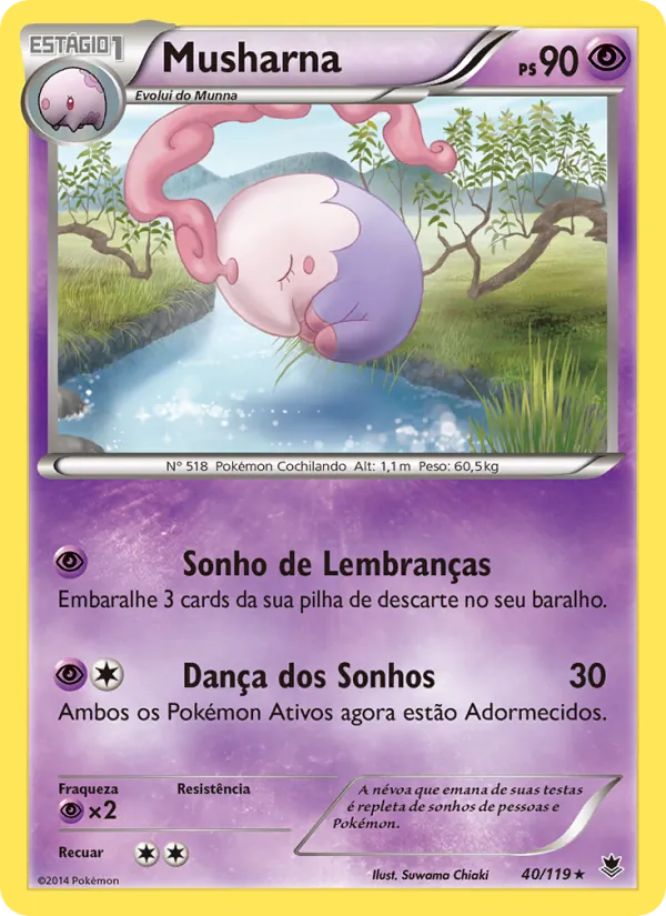 Musharna Força Fantasma 40/119