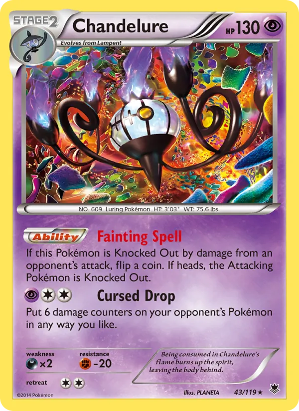 Chandelure Phantom Forces 43/119