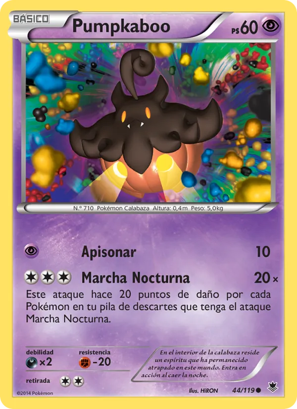 Pumpkaboo Fuerzas Fantasmales 44/119