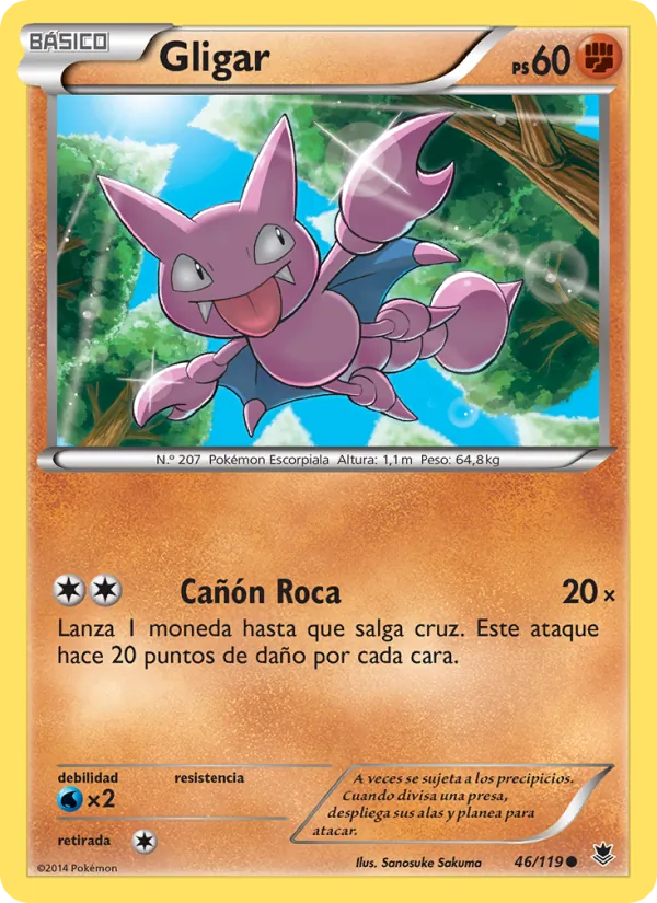 Gligar Fuerzas Fantasmales 46/119
