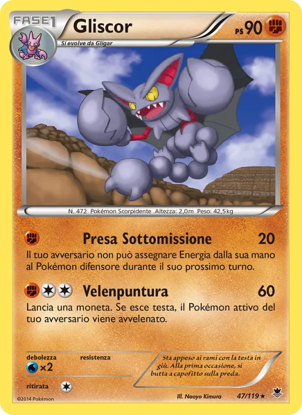 Gliscor Forze Spettrali 47/119