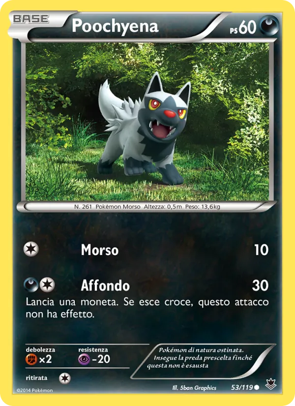 Poochyena Forze Spettrali 53/119