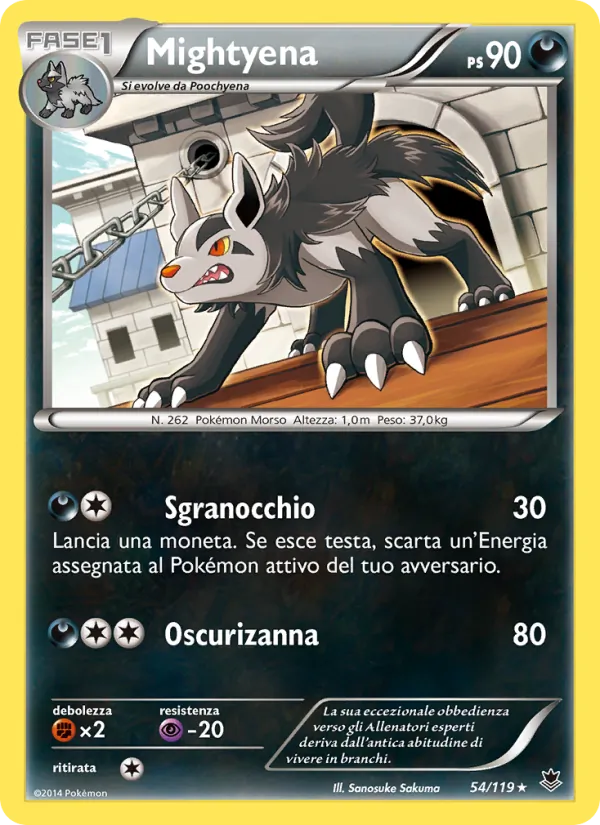 Mightyena Forze Spettrali 54/119