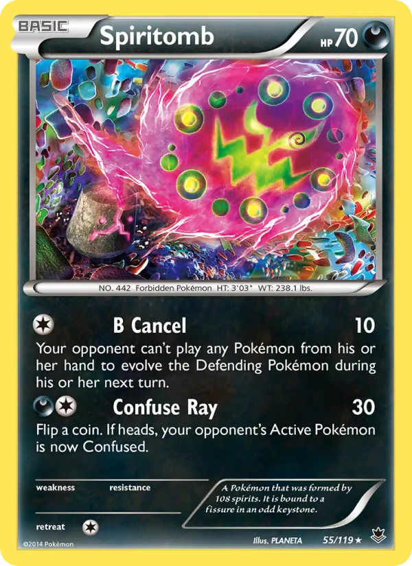Spiritomb Phantom Forces 55/119