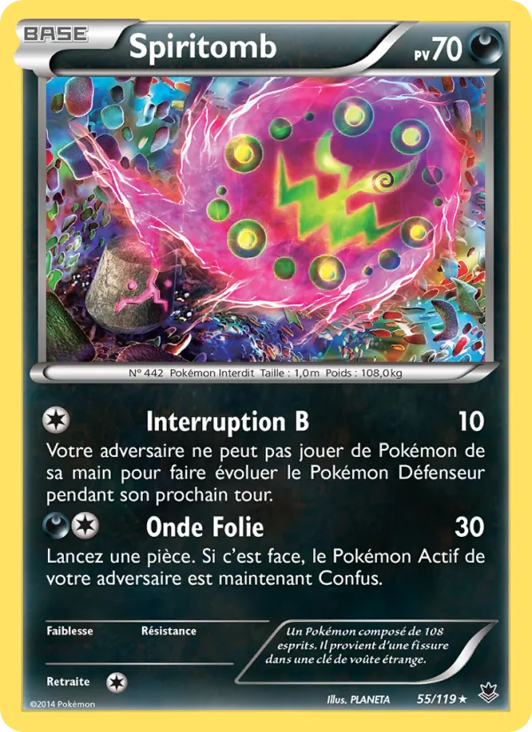 Spiritomb Vigueur Spectrale 55/119
