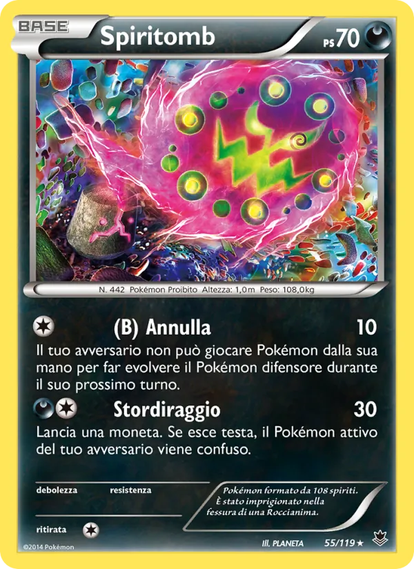 Spiritomb Forze Spettrali 55/119