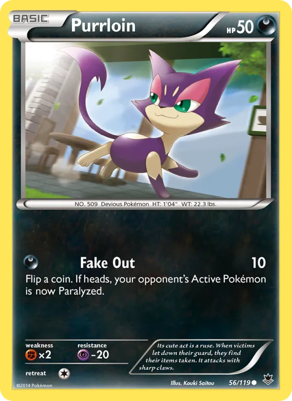 Purrloin Força Fantasma 56/119