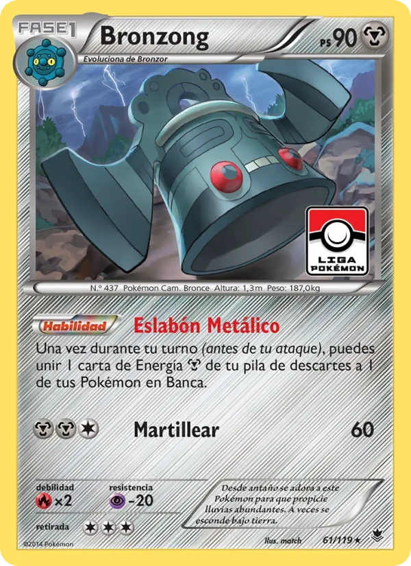 Bronzong Fuerzas Fantasmales 61/119