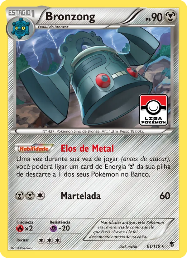 Bronzong Força Fantasma 61/119