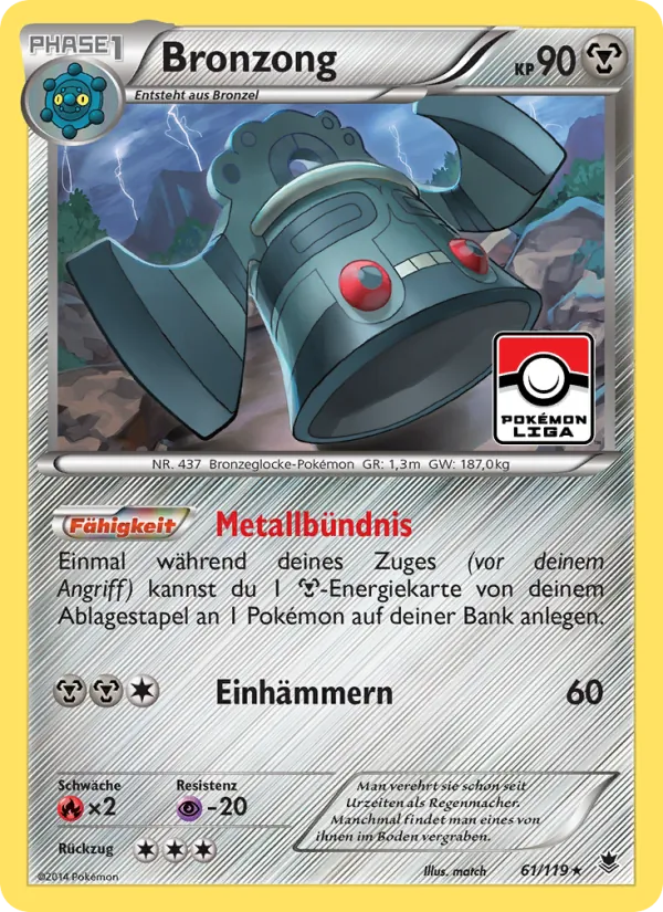 Bronzong Phantomkräfte 61/119