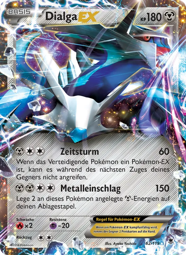 Dialga EX Phantomkräfte 62/119