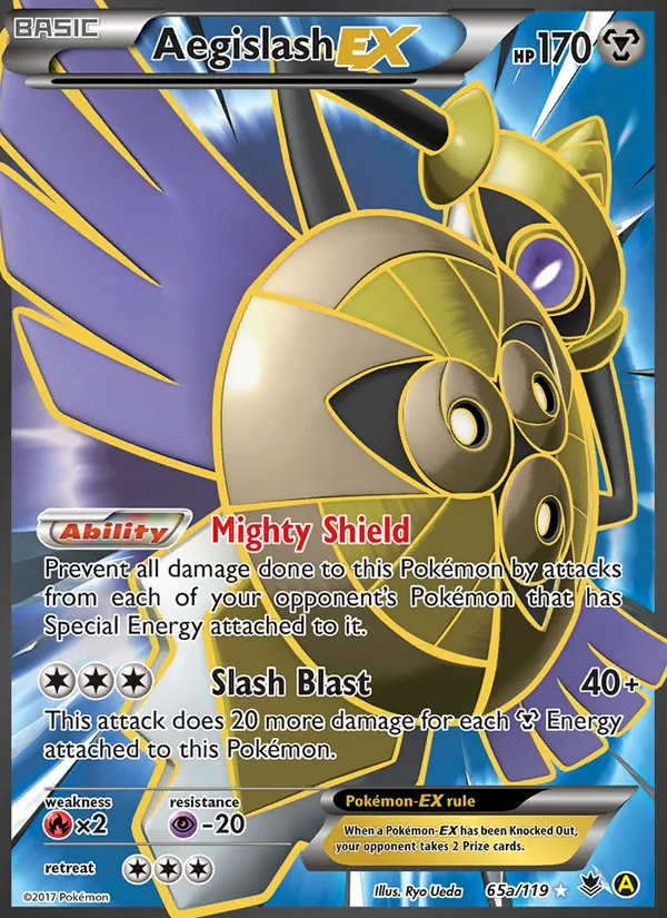Aegislash EX Phantom Forces 65a/119
