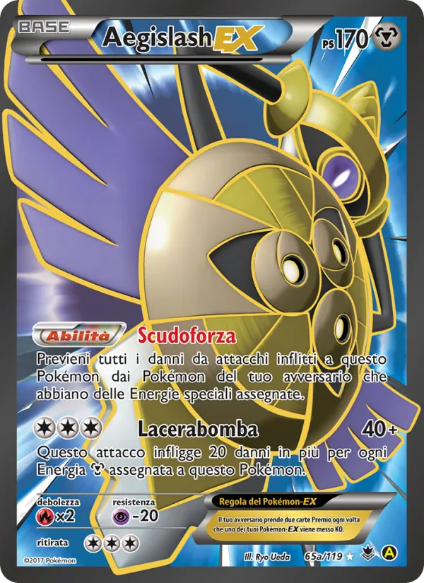 Aegislash EX Forze Spettrali 65a/119