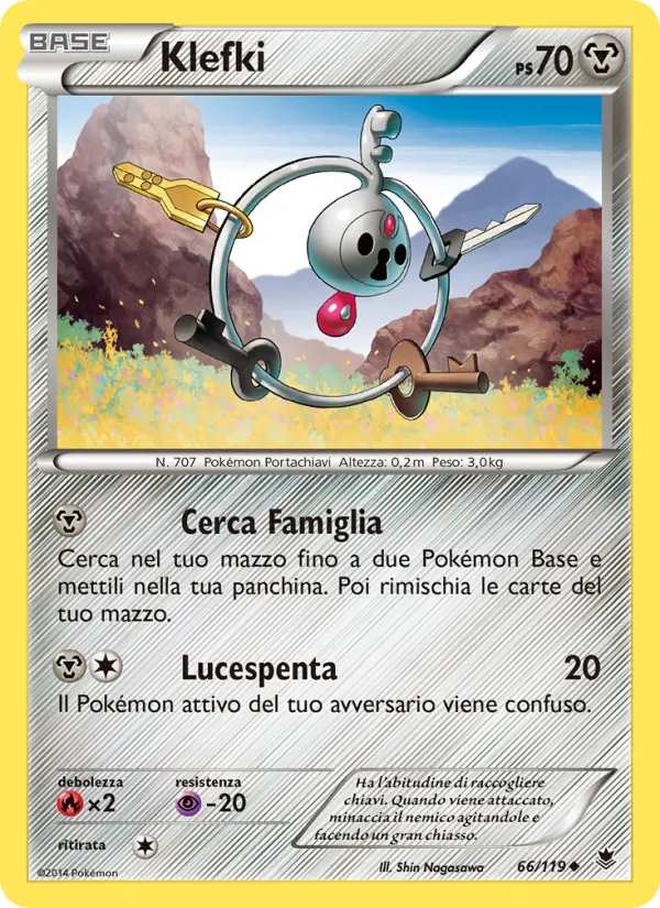 Klefki Forze Spettrali 66/119