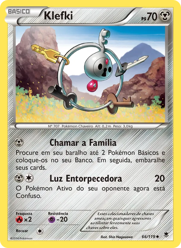 Klefki Força Fantasma 66/119