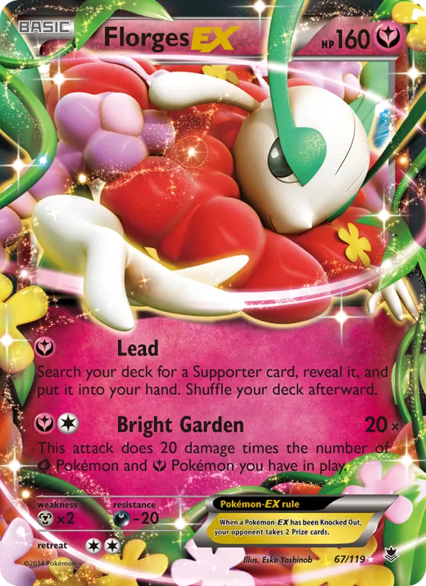 Florges EX Phantom Forces 67/119