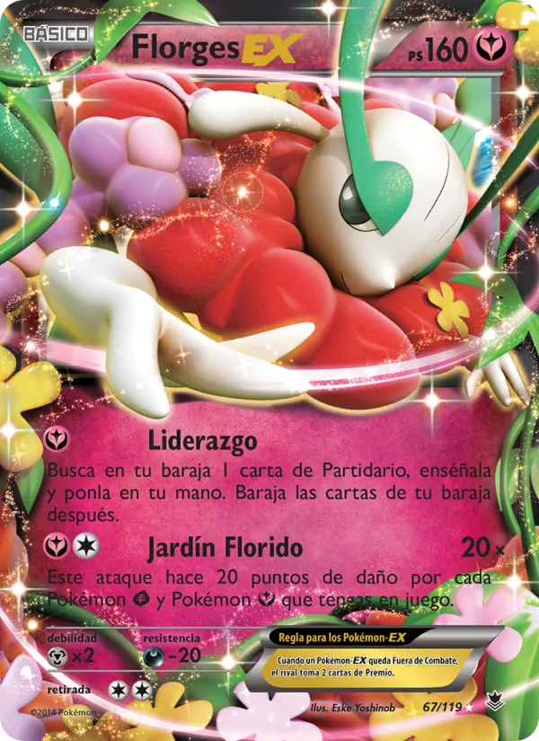 Florges EX Fuerzas Fantasmales 67/119