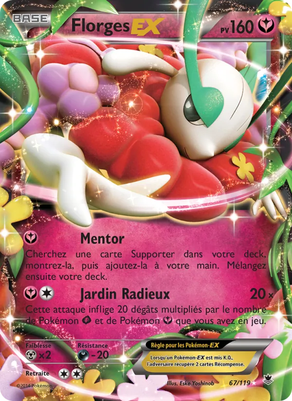Florges EX Vigueur Spectrale 67/119