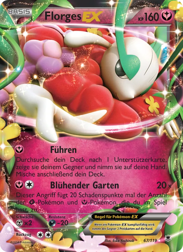 Florges EX Phantomkräfte 67/119