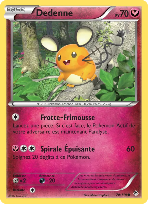 Dedenne Vigueur Spectrale 70/119