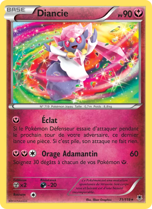 Diancie Vigueur Spectrale 71/119