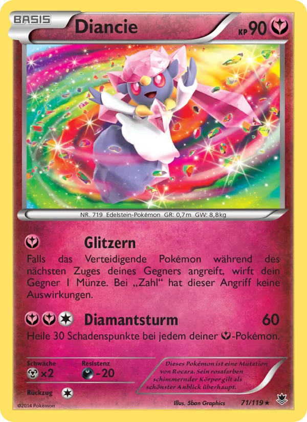 Diancie Phantomkräfte 71/119