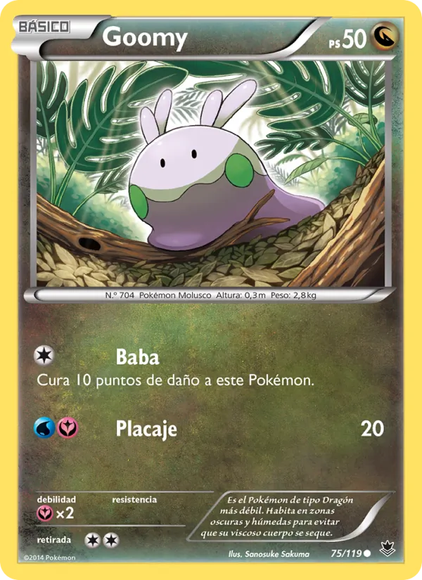 Goomy Fuerzas Fantasmales 75/119