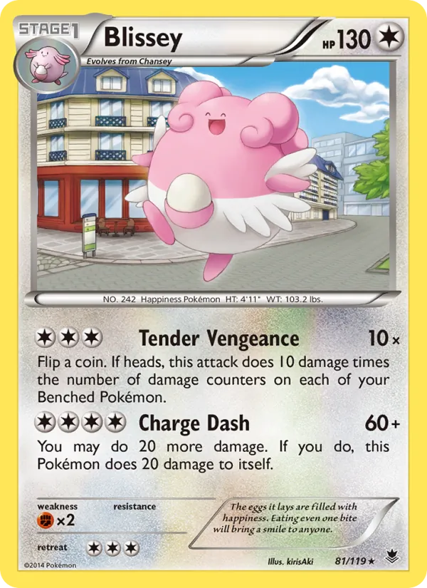 Blissey Phantom Forces 81/119