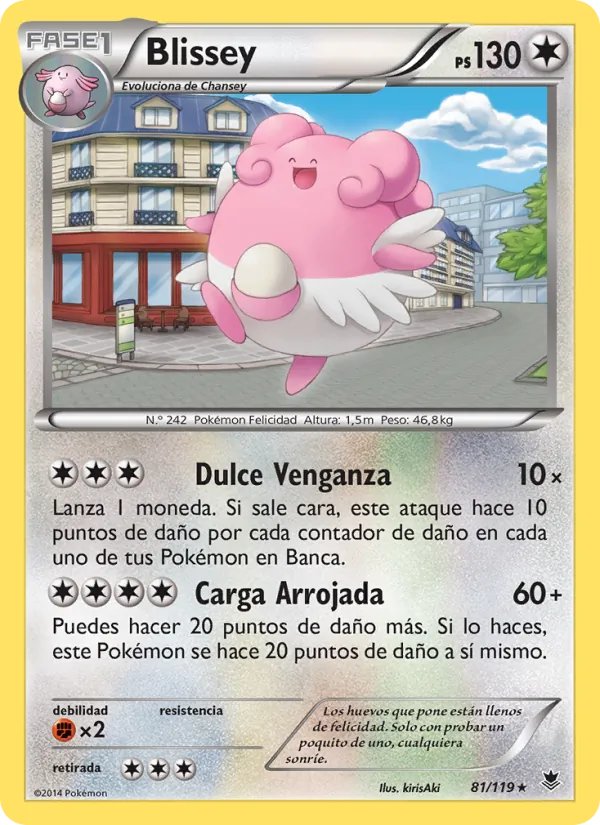 Blissey Fuerzas Fantasmales 81/119