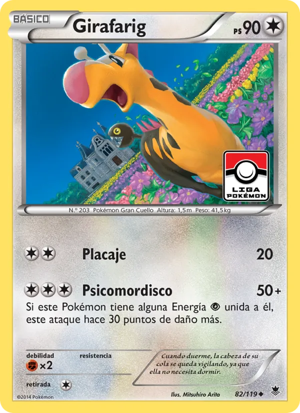 Girafarig Fuerzas Fantasmales 82/119