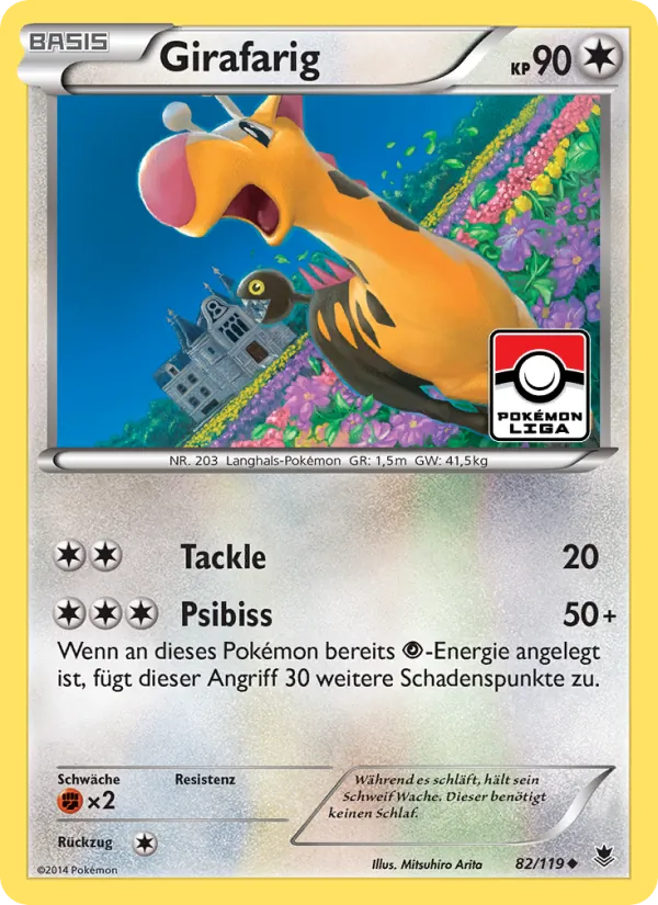 Girafarig Phantomkräfte 82/119
