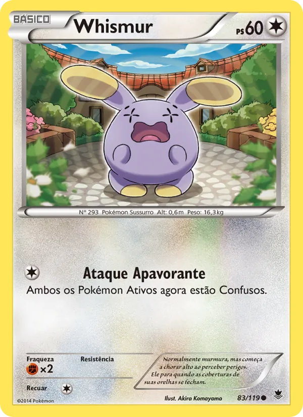 Whismur Força Fantasma 83/119