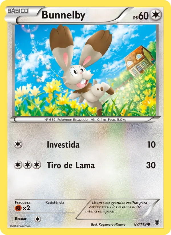 Bunnelby Força Fantasma 87/119