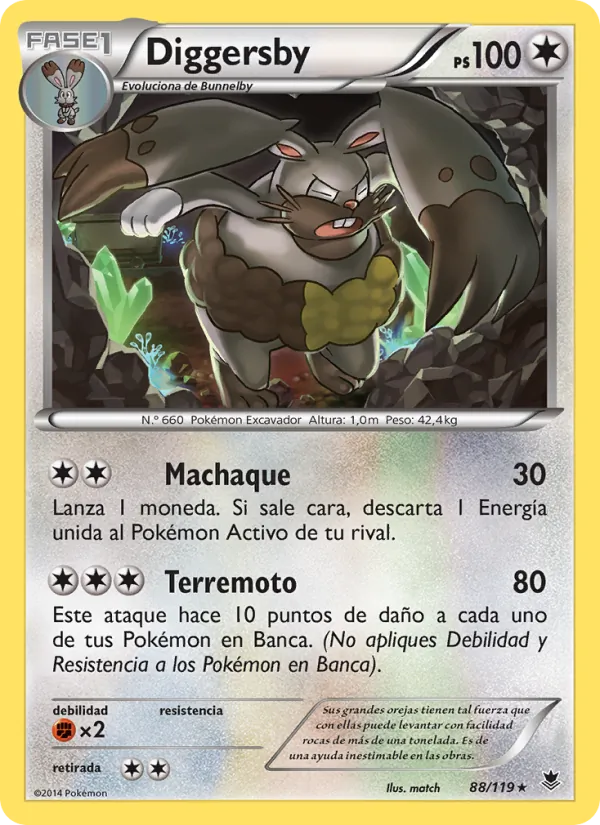 Diggersby Fuerzas Fantasmales 88/119