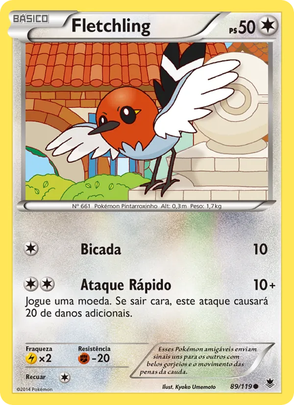Fletchling Força Fantasma 89/119