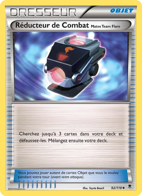 Réducteur de Combat Matos Team Flare Vigueur Spectrale 92/119