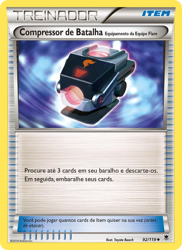 Compressor de Batalha – Equipamento da Equipe Flare Força Fantasma 92/119