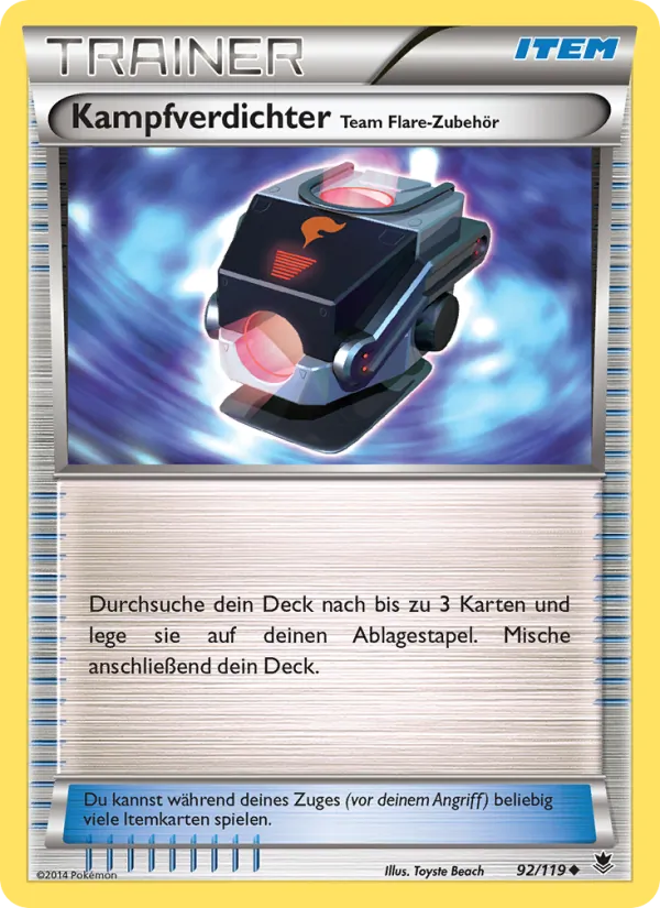 Kampfverdichter Team Flare-Zubehör Phantomkräfte 92/119