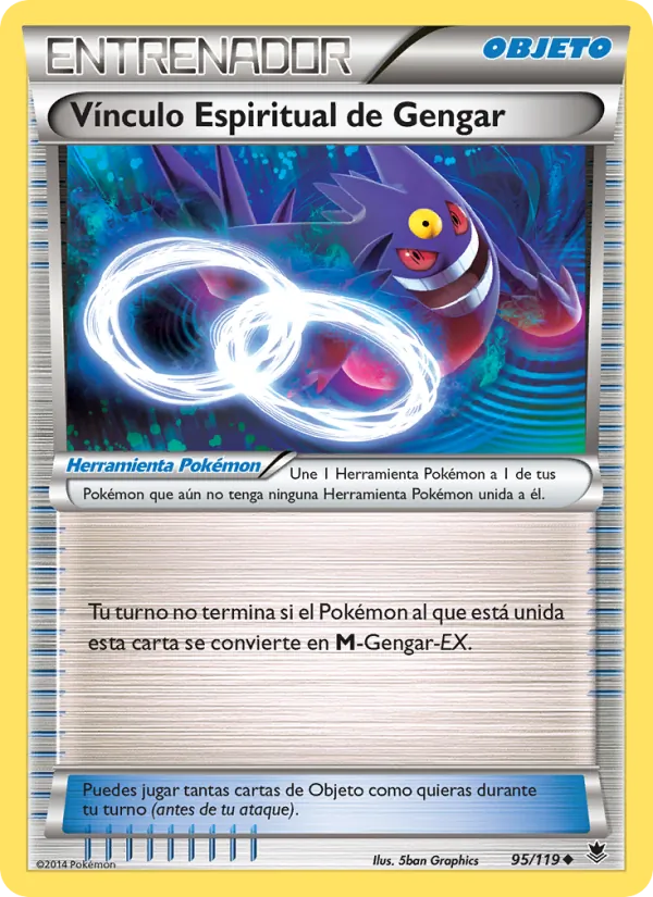 Vínculo Espiritual de Gengar Fuerzas Fantasmales 95/119