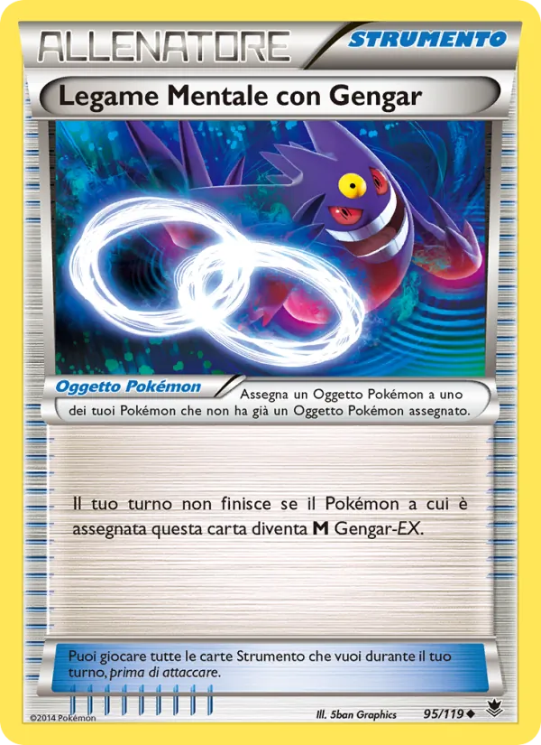 Legame Mentale con Gengar Forze Spettrali 95/119