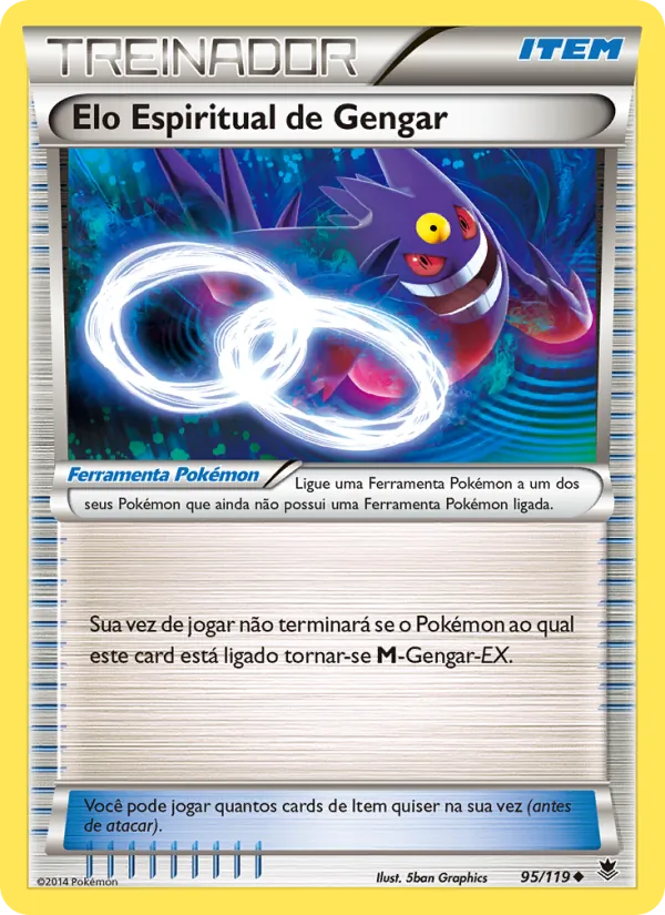 Elo Espiritual de Gengar Força Fantasma 95/119