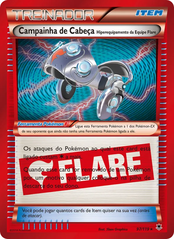 Campainha de Cabeça – Hiperequipamento da Equipe Flare Força Fantasma 97/119