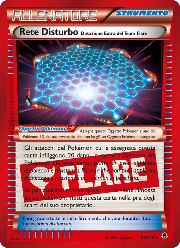 Rete Disturbo [Dotazione Extra del Team Flare] Forze Spettrali 98/119