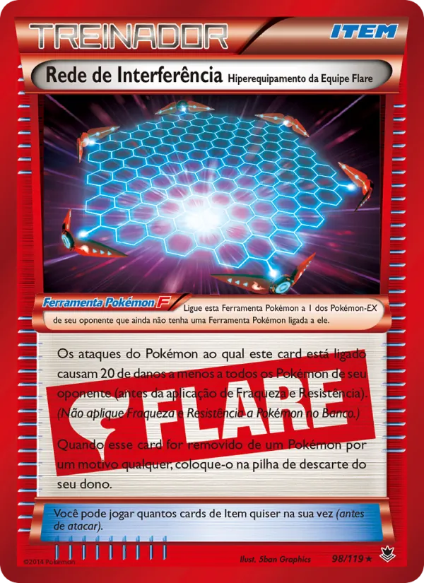 Rede de Interferência – Hiperequipamento da Equipe Flare Força Fantasma 98/119