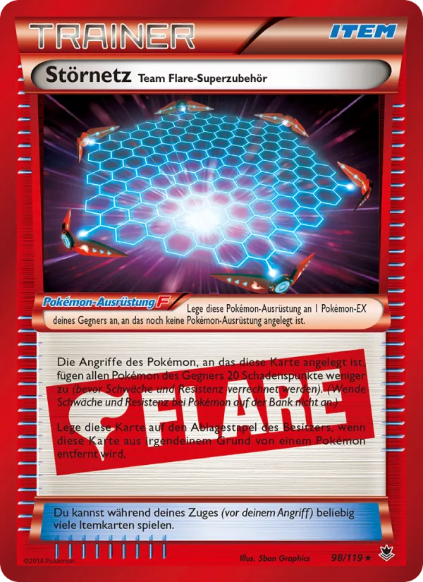 Störnetz Team Flare-Superzubehör Phantomkräfte 98/119