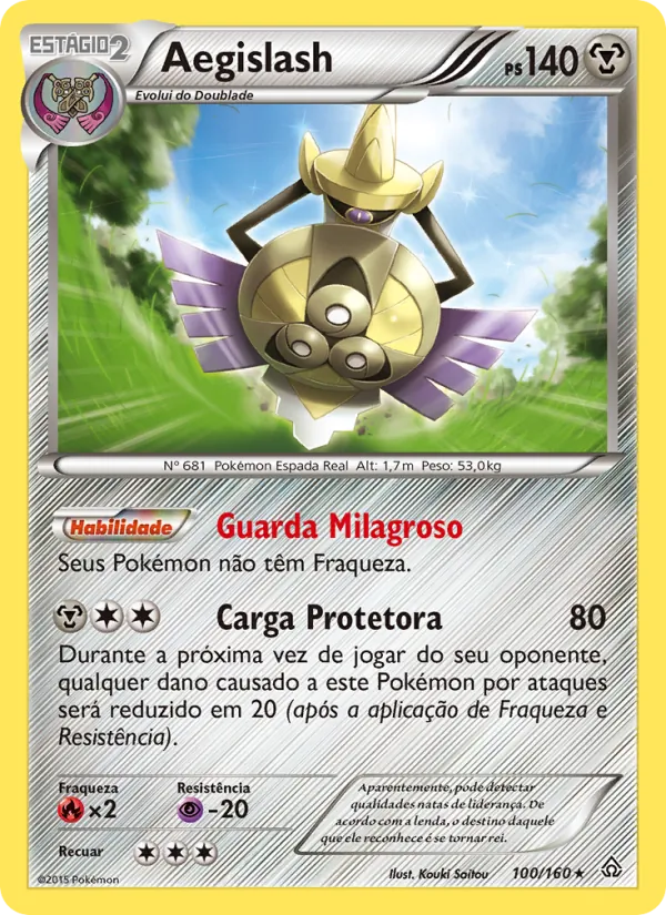 Aegislash Conflito Primitivo 100/160